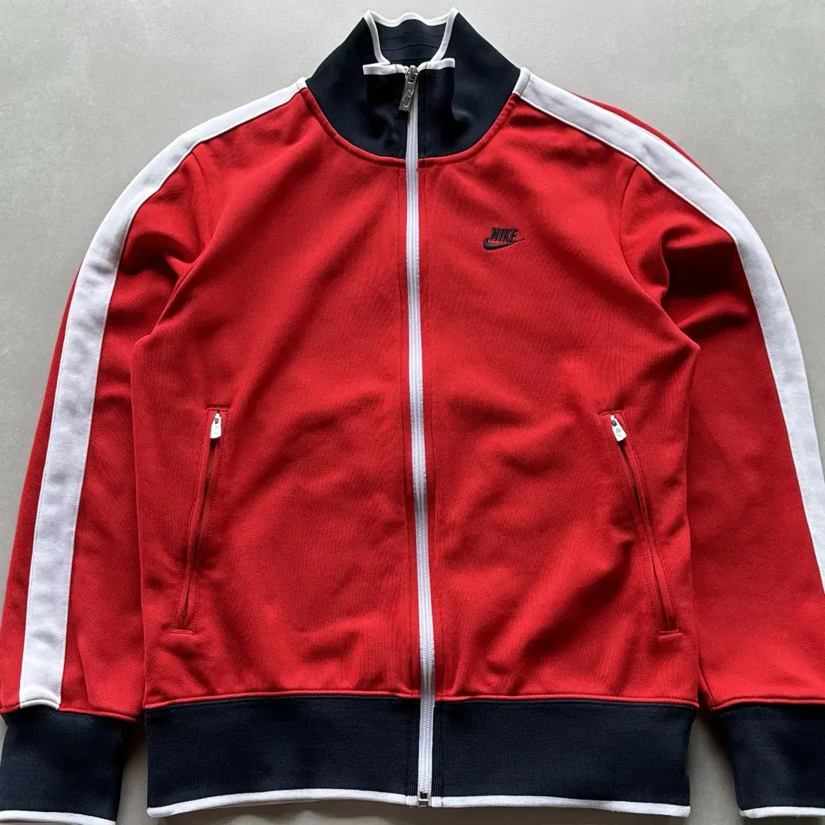 [M]Nike Swoosh Red Track Top Jersey