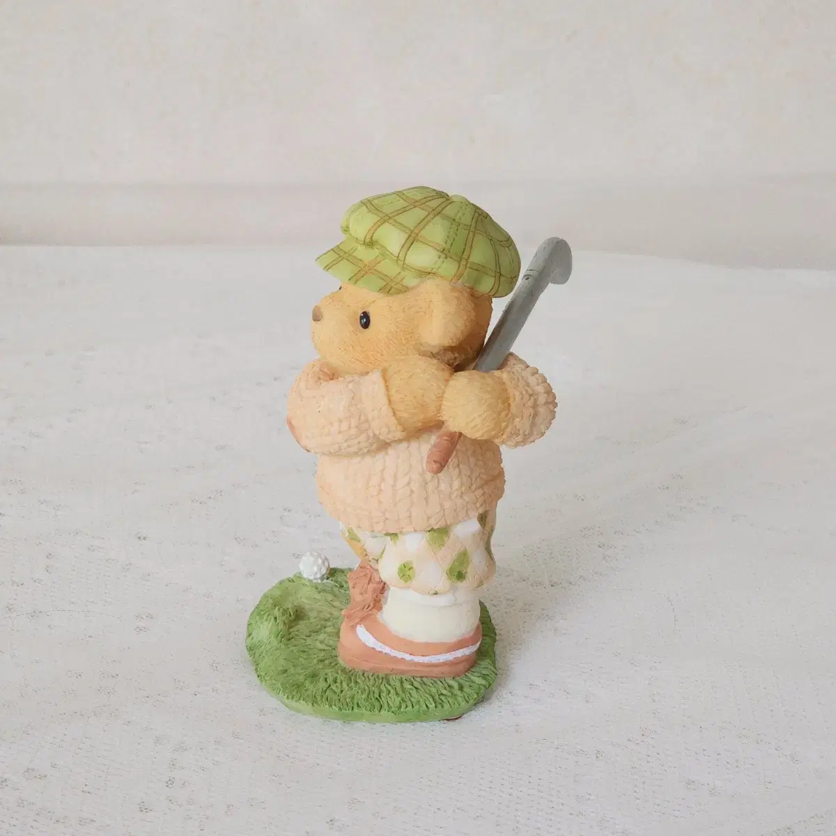 체리쉬드 테디즈 Cherished Teddies 빈티지소품 피겨린 골프