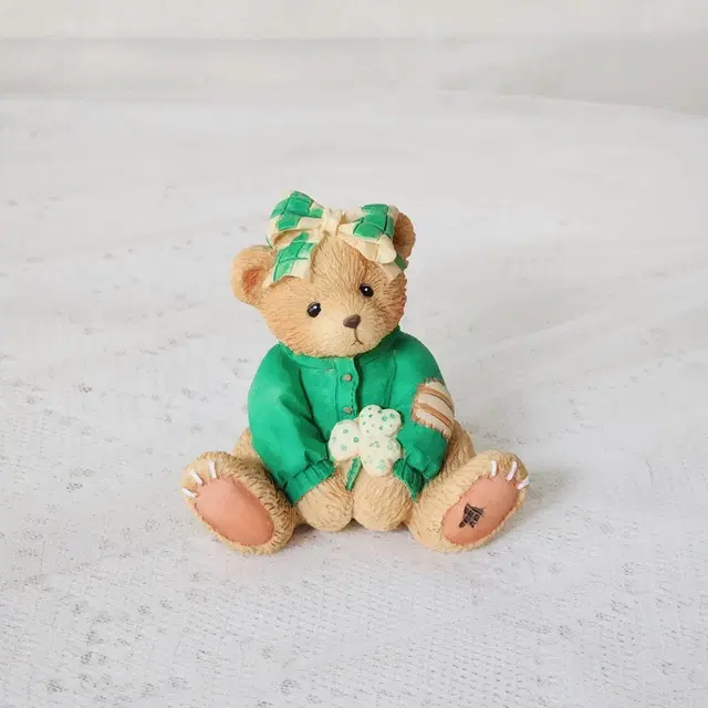 체리쉬드 테디즈 Cherished Teddies 빈티지소품 피겨린 클로버