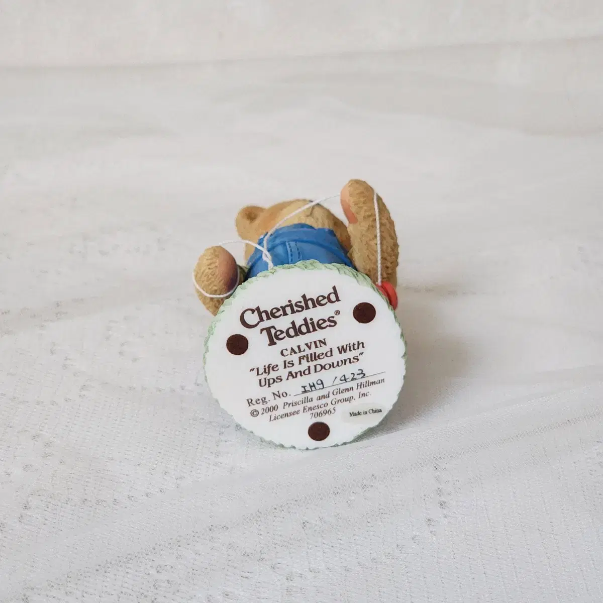 체리쉬드 테디즈 Cherished Teddies 빈티지소품 피겨린 요요