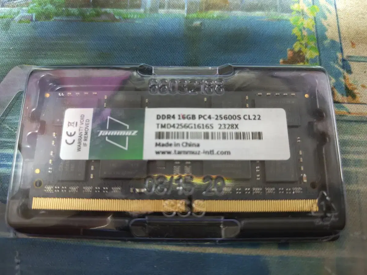 타무즈 노트북용 램, DDR4 25600 3200 CL22 16GB