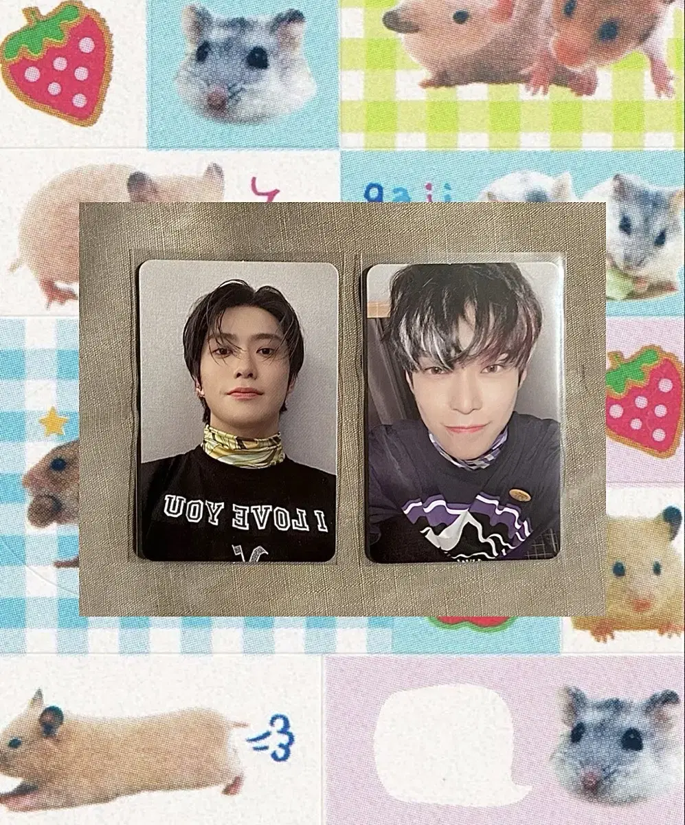 NCT 127 nct127 sticker jaehyun doyoung photocard wts