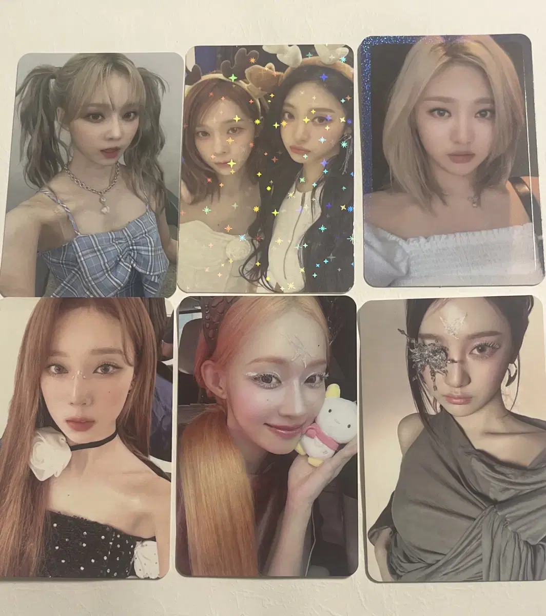 aespa winter ningning photocard