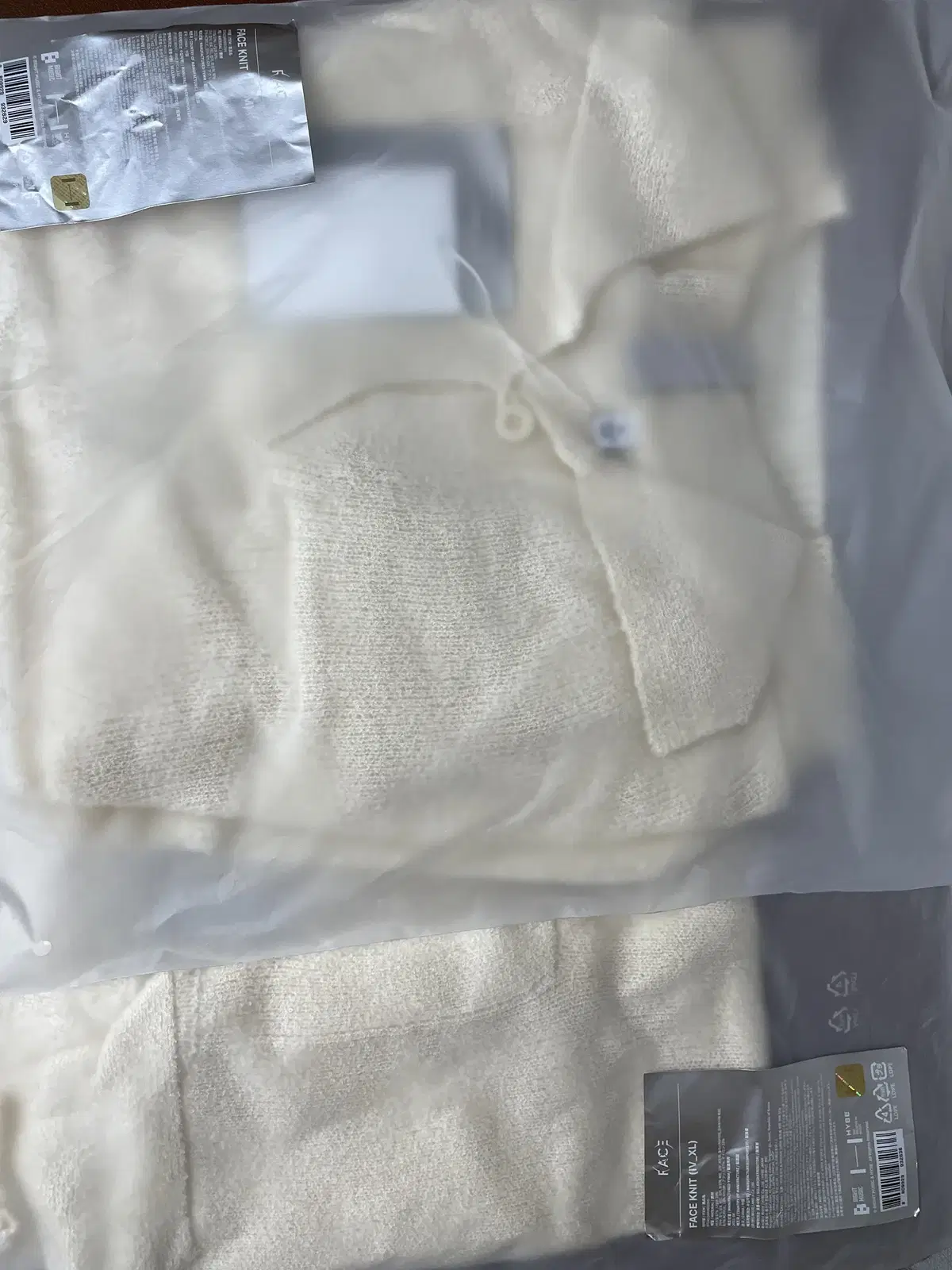 (Unsealed) bangtan jimin face knit wts.