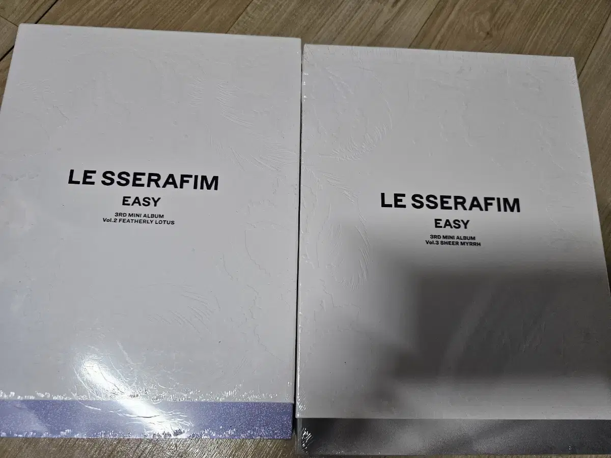 le sserafim e.ji sealed album easy albums