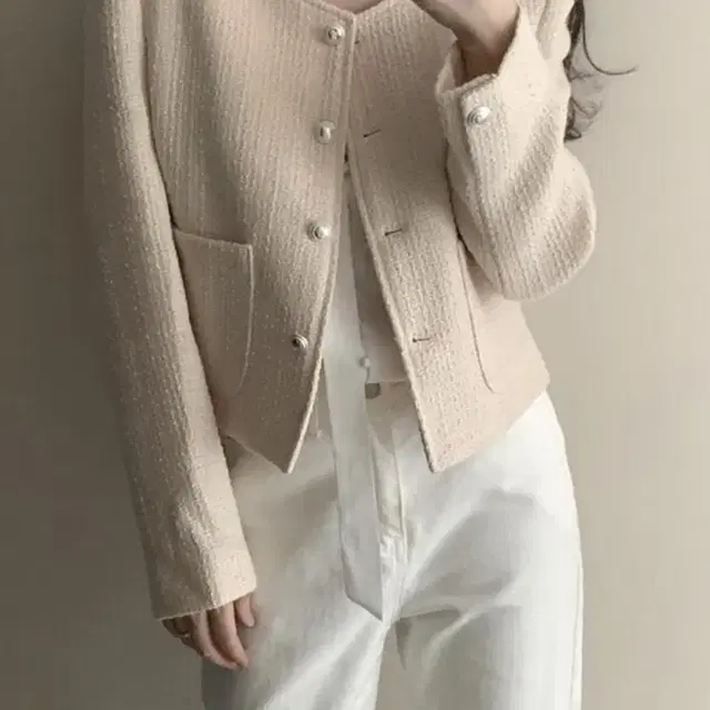 봉주르 프로젝트 march tweed jacket 팝니다