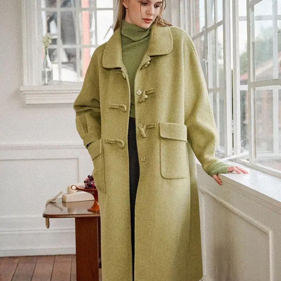 르니나 코트 EUGENE premium wool handmade coat