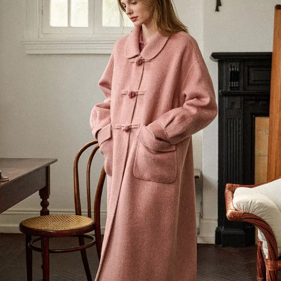 르니나 코트 EUGENE premium wool handmade coat