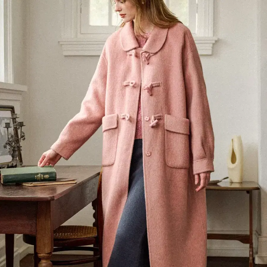 르니나 코트 EUGENE premium wool handmade coat