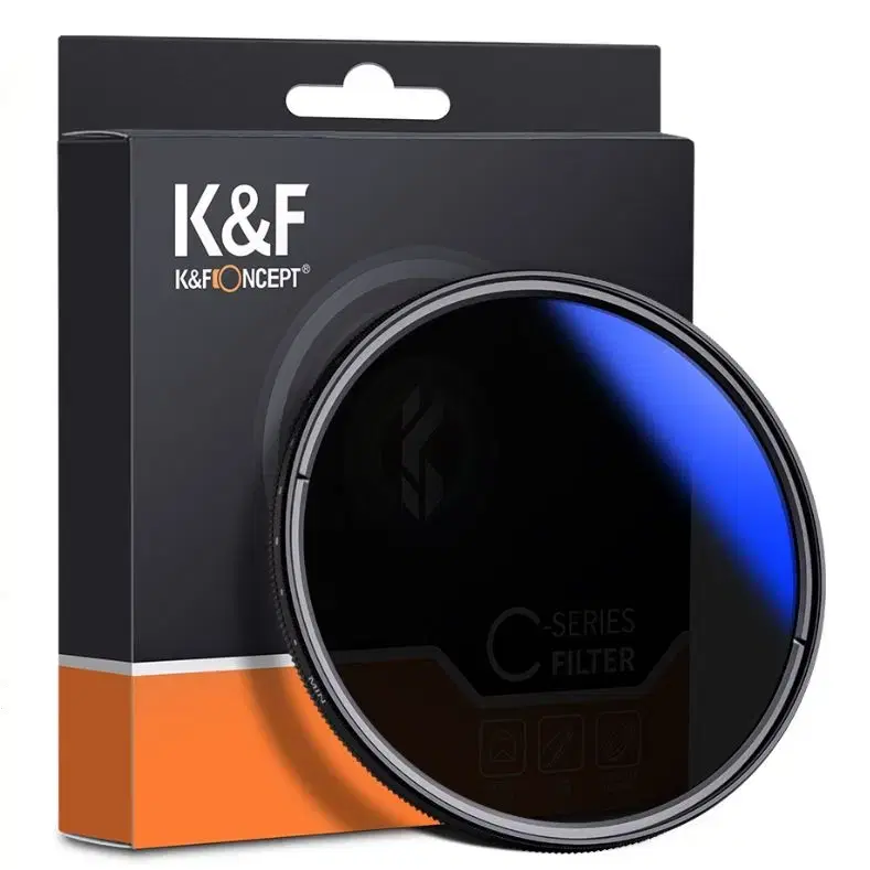 K&F Concept 58mm HMC 가변 ND2-400 필터 (새상품)