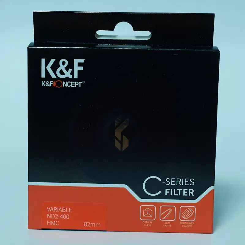 K&F Concept 82mm HMC 가변 ND2-400 필터 (새상품)