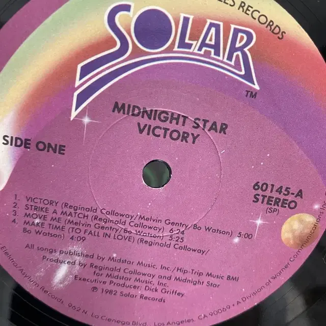 MIDNIGHT STAR  LP / C1557