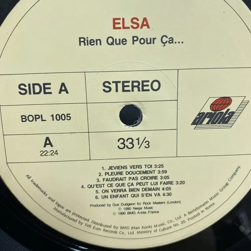 ELSA LP / AA1524