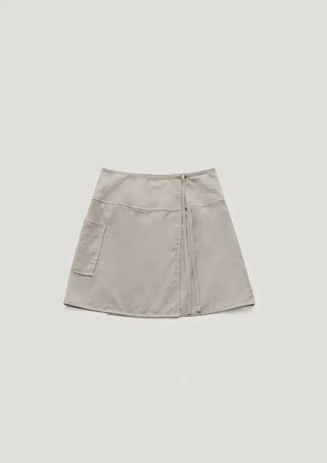 Farven 파르벵 SIDE POCKET WRAP SKIRT_LIGHT