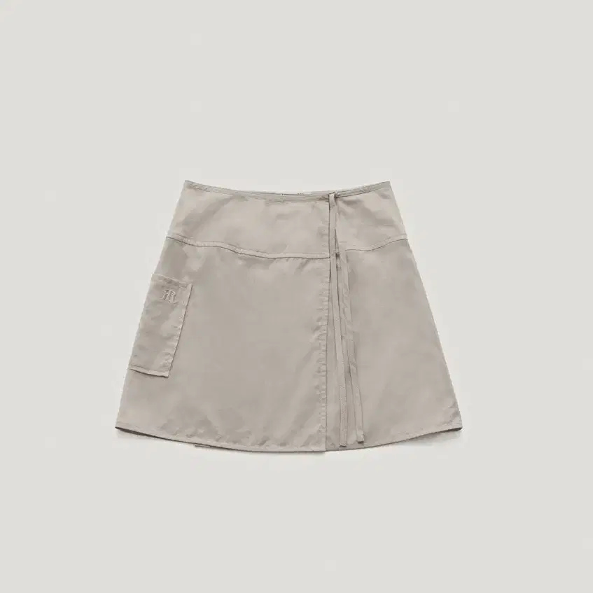 Farven 파르벵 SIDE POCKET WRAP SKIRT_LIGHT