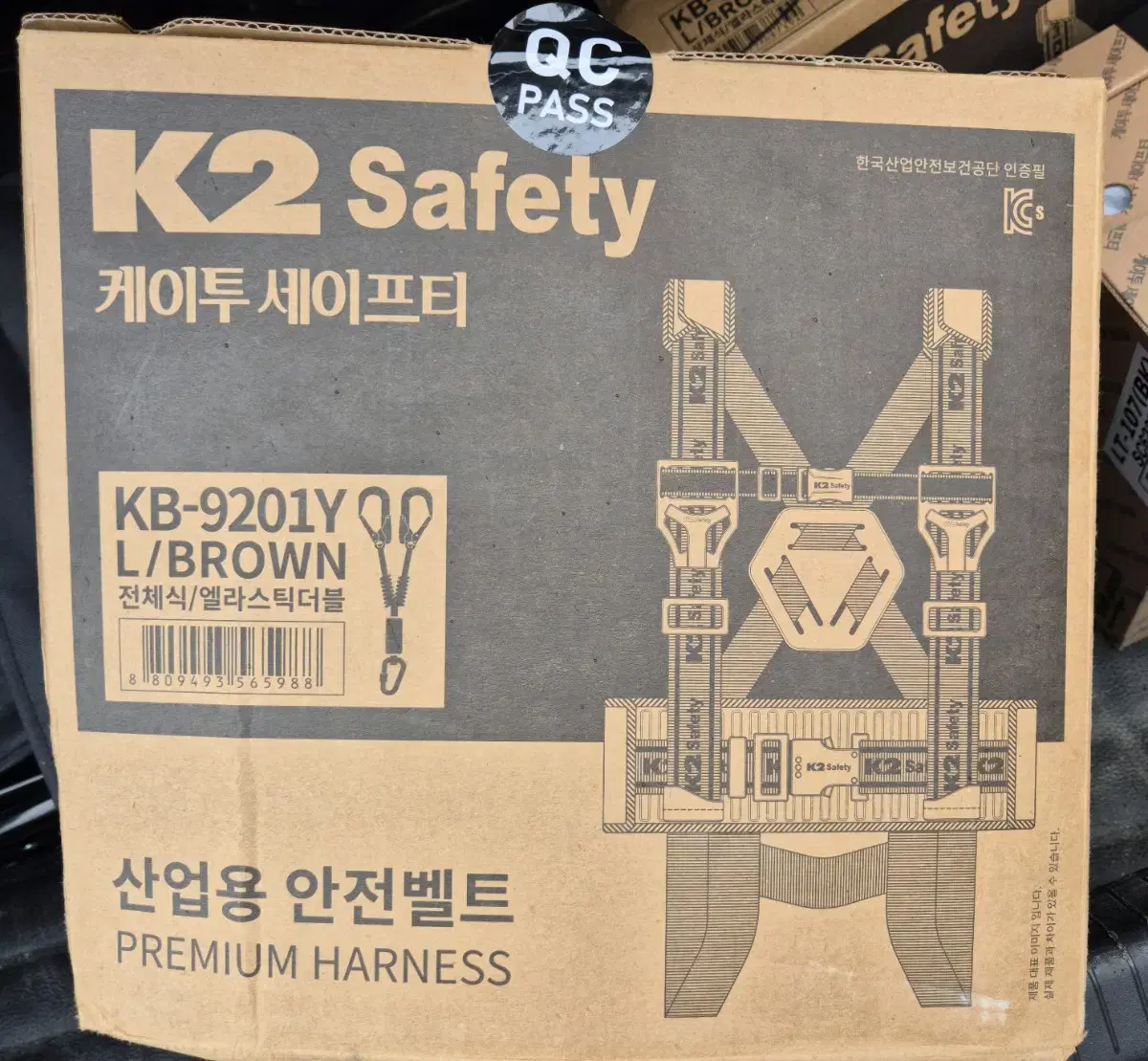 새상품)케이투 K2 전체식 쌍고리 안전벨트 팝니다.kb-9201Y