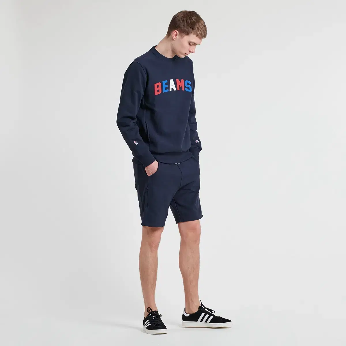 CHAMPION X Beams Crewneck Sweatshirt