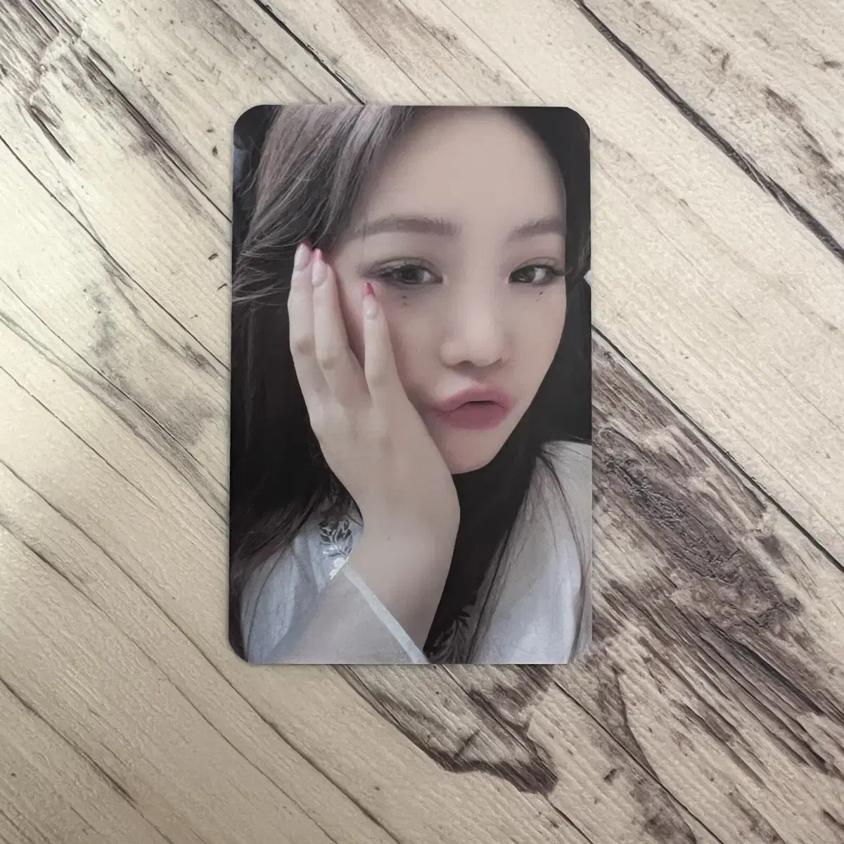 SEO Soojin photocard Transferring photo kards