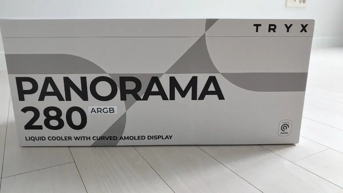 TRYX PANORAMA 3D 280 ARGB (화이트) 수랭쿨러