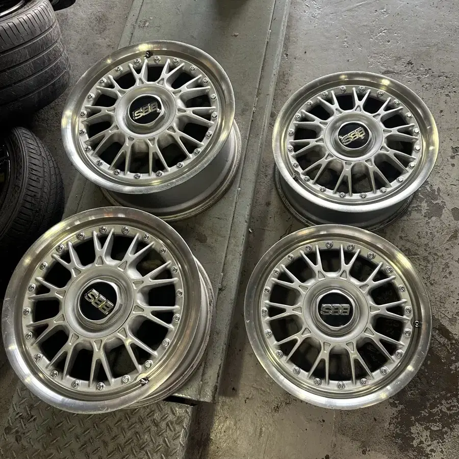 bbs rb 16인치 114.3 7j 5홀 정품휠