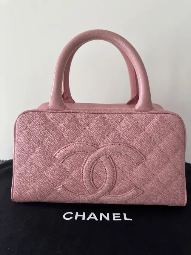 Chanel 샤넬 가방 볼링백 핑크