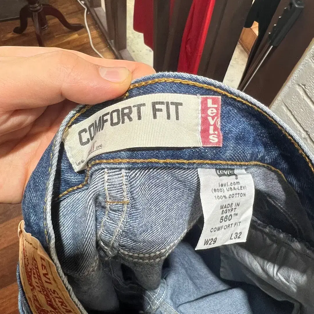 Levi's 560 컴포트 핏 W29 L32