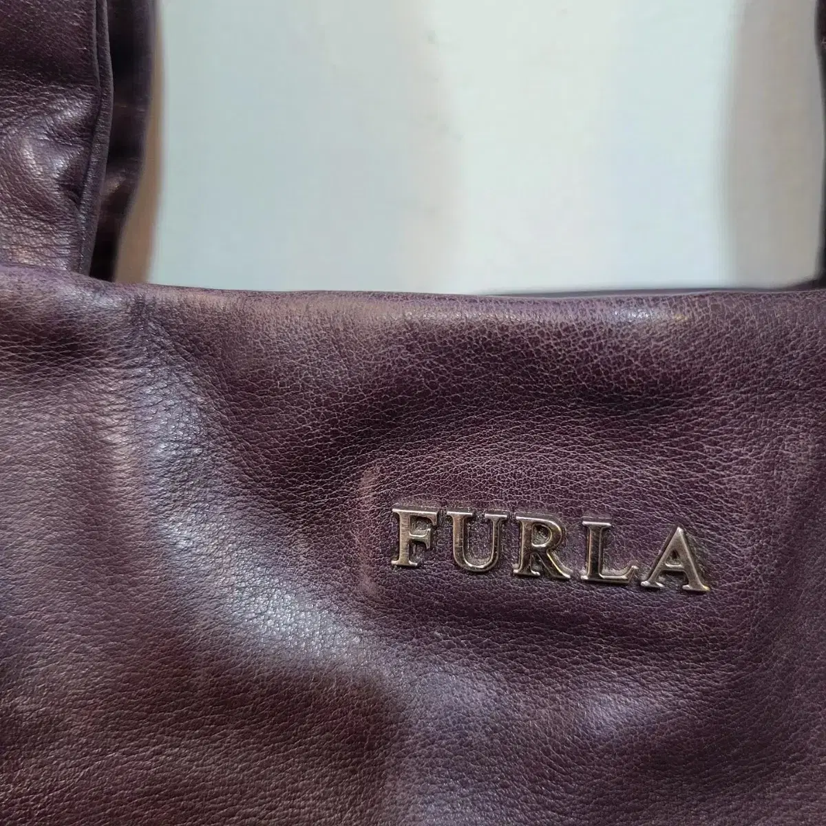 FURLA 훌라 퍼플 리본 토트백