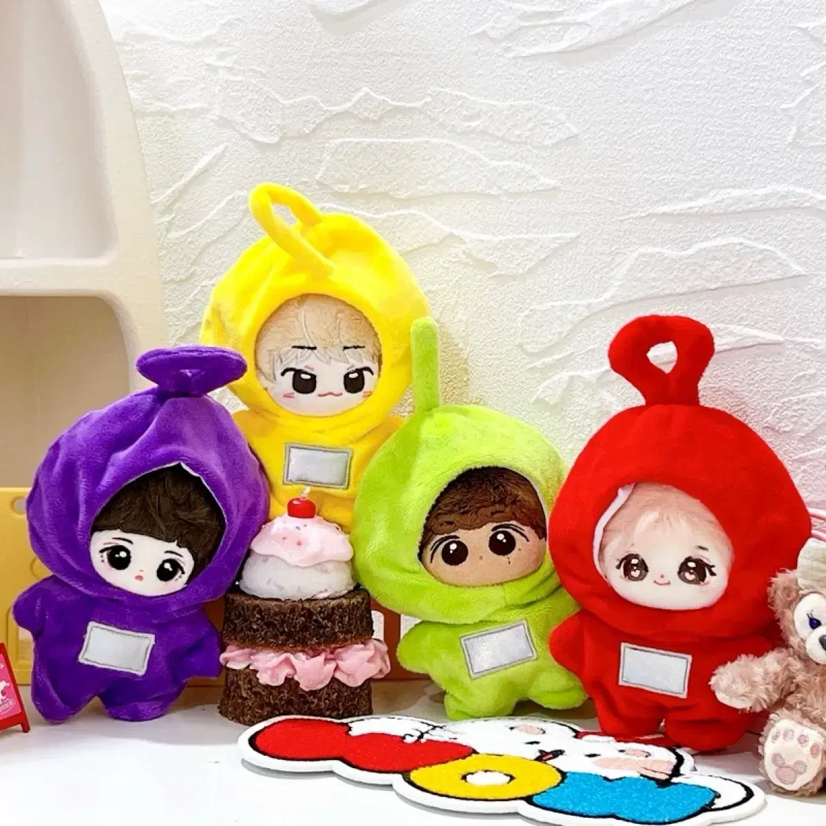 10cm doll clothes Teletubby nayeon Space Suit Nui Somyi Doll