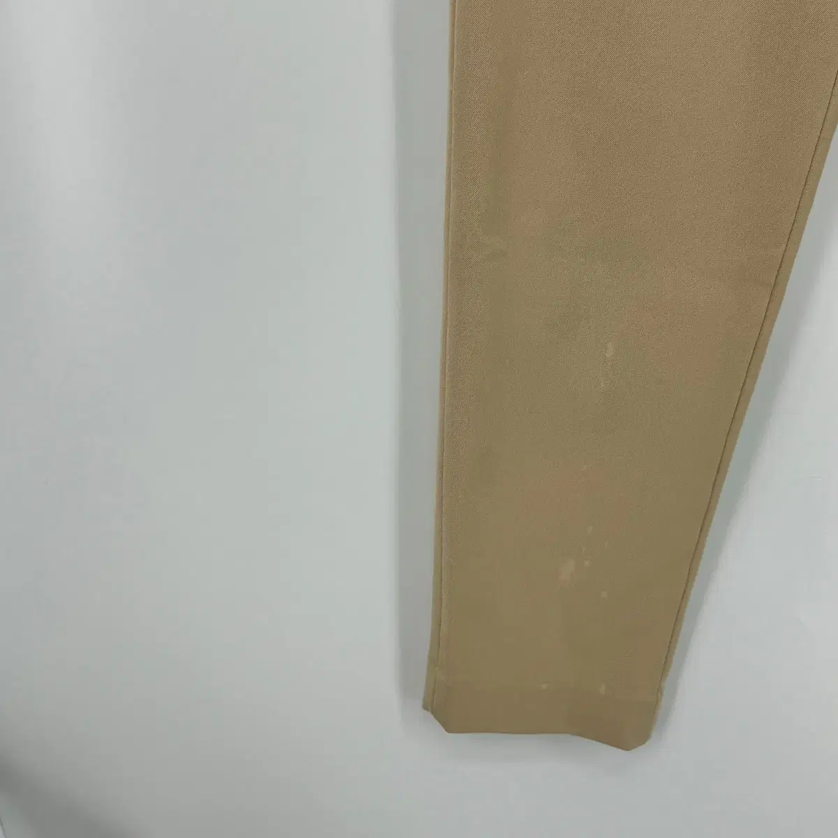 밴딩 와이드 배기 팬츠 면바지 (76 size / BEIGE)