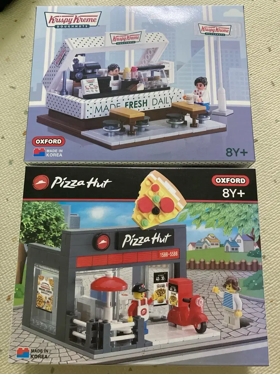 Oxford LEGO Crispy Donuts/Pizza Hut