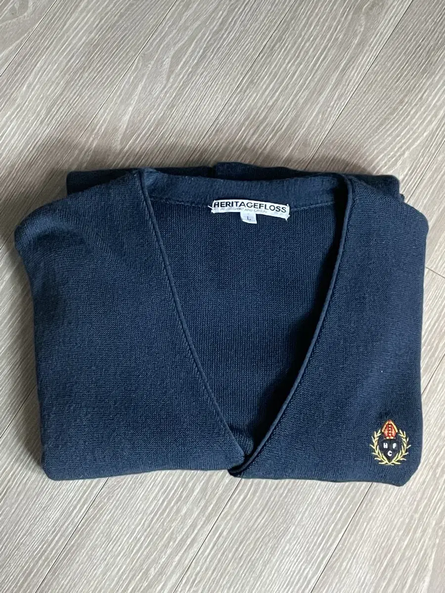 Heritage Floss Navy Cardigan