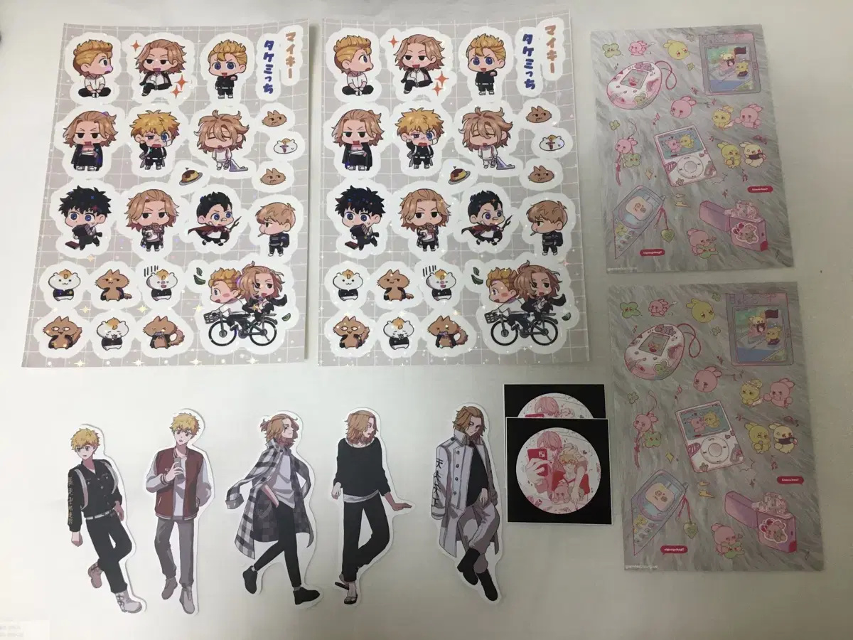 Bulk) Tokyo Revengers Toriben Mikey Takemichi unofficial goods sticker