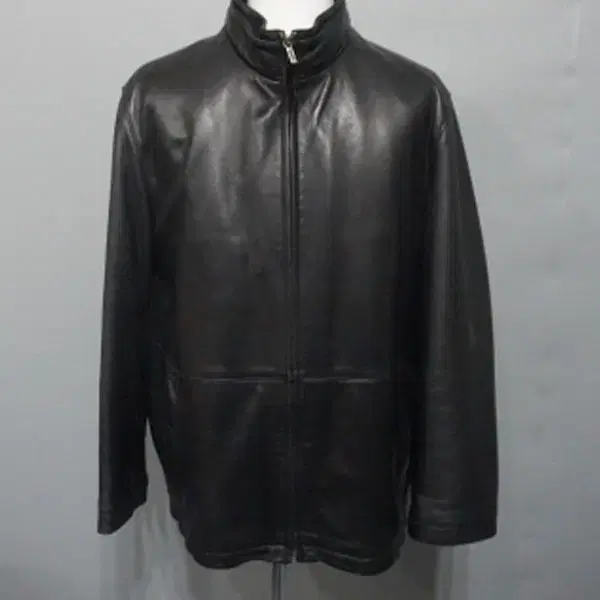 M9373 - Black lambskin jacket for men size 105