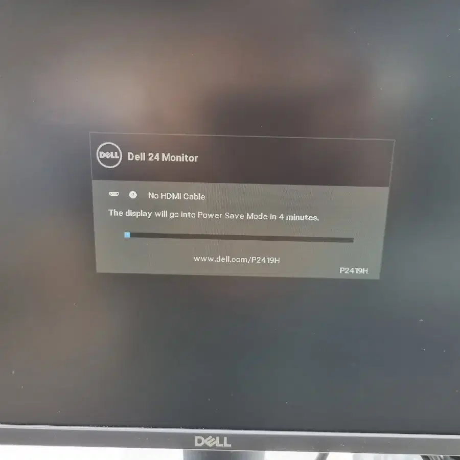 DELL  P2419H  모니터