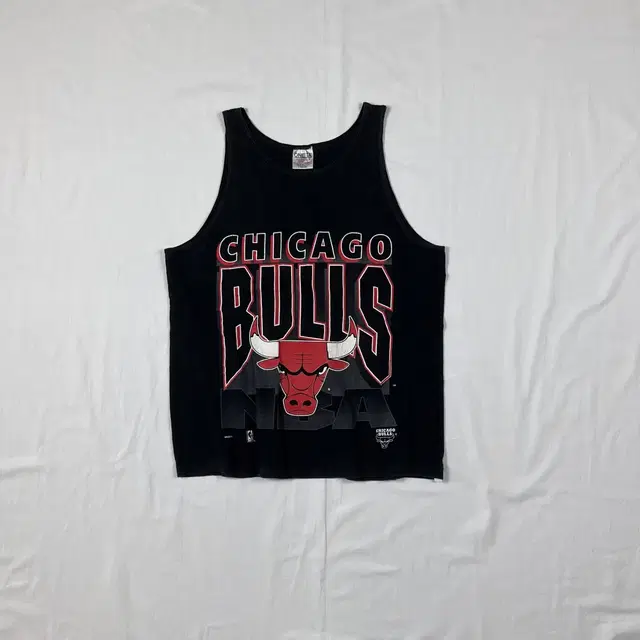 90s nba 시카고불스 chicago bulls 팀 로고 탱크탑 나시티