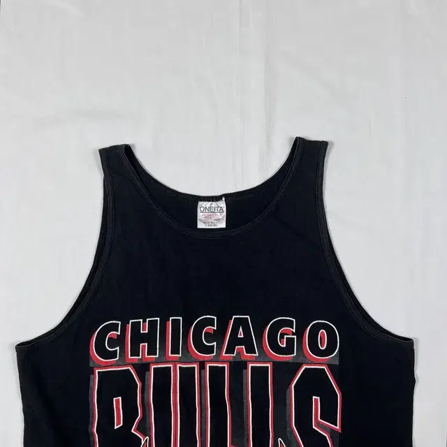 90s nba 시카고불스 chicago bulls 팀 로고 탱크탑 나시티