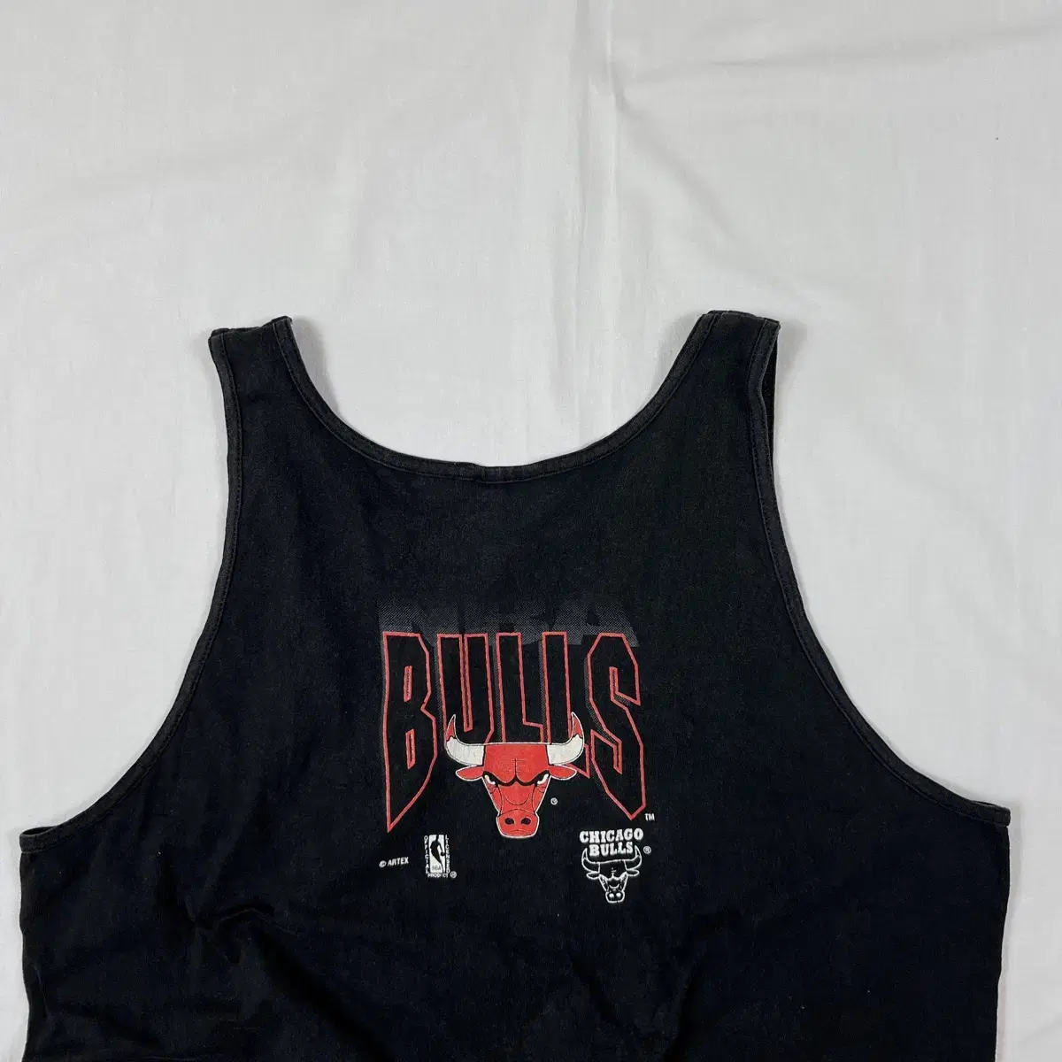 90s nba 시카고불스 chicago bulls 팀 로고 탱크탑 나시티