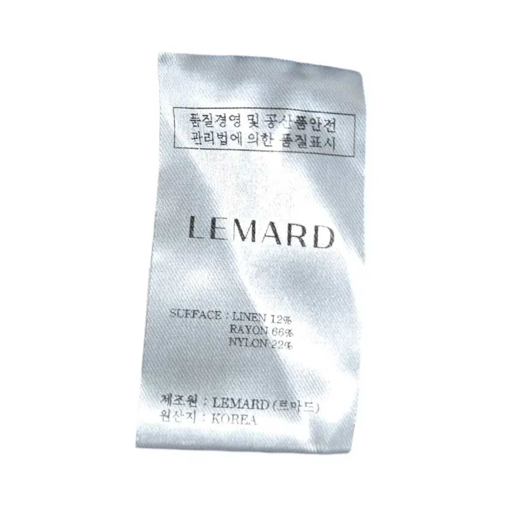 3/ LEMARD 르마드 린넨 나일론 반팔셔츠 /0823