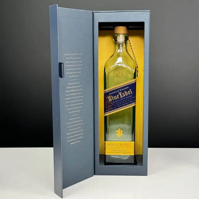 (JOHNNIE WALKER BLUE) 조니워커 블루 라벨 공병 - 고급