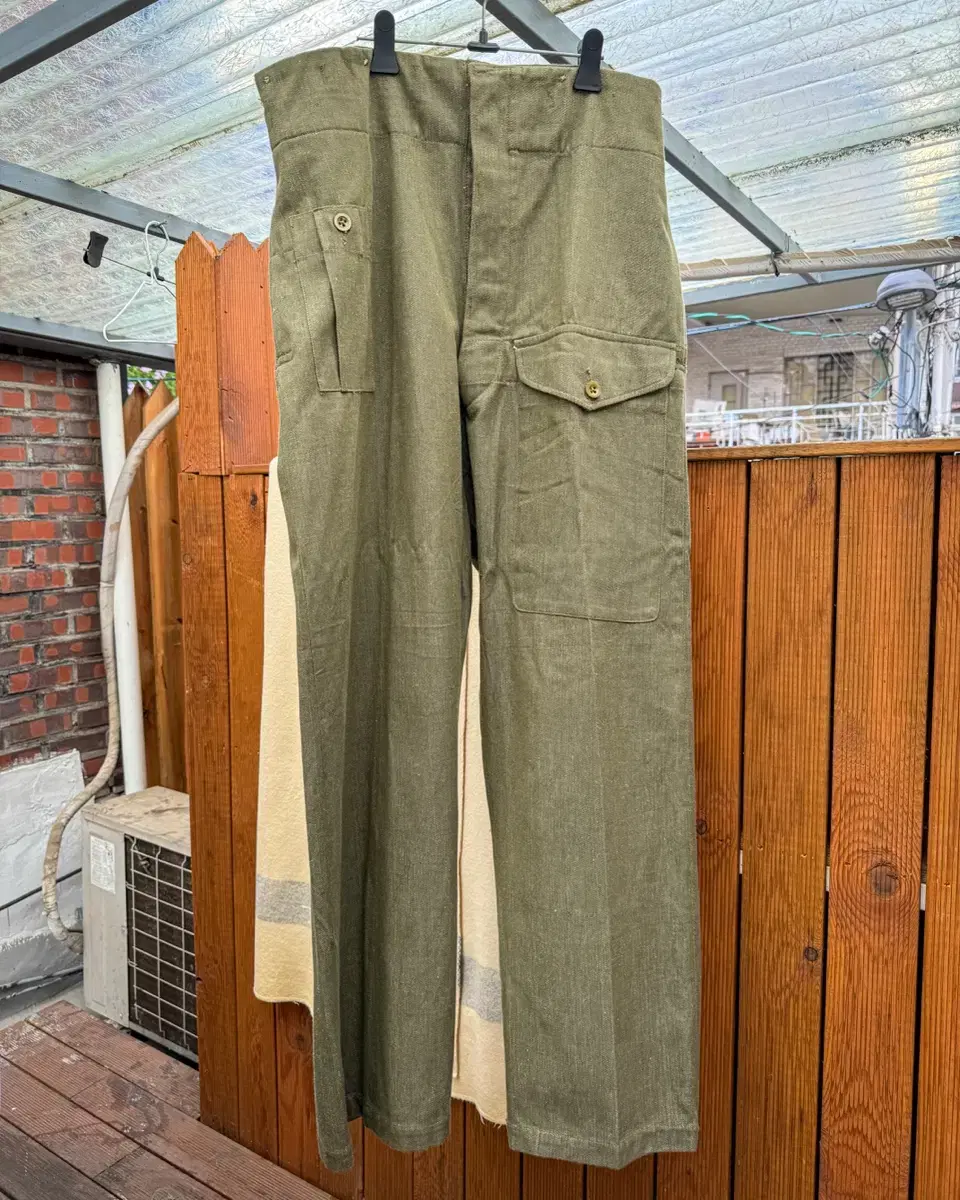 50s British Army Denim Battle Dress Pants