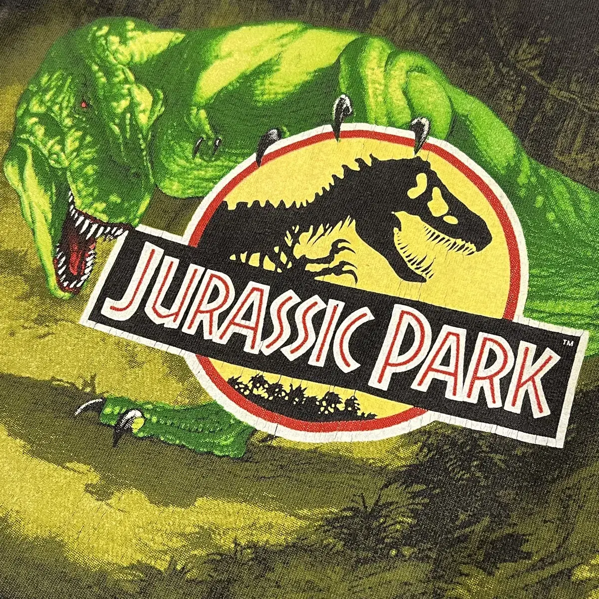 [L] Jurassic Park Movie T-Shirt, 90s