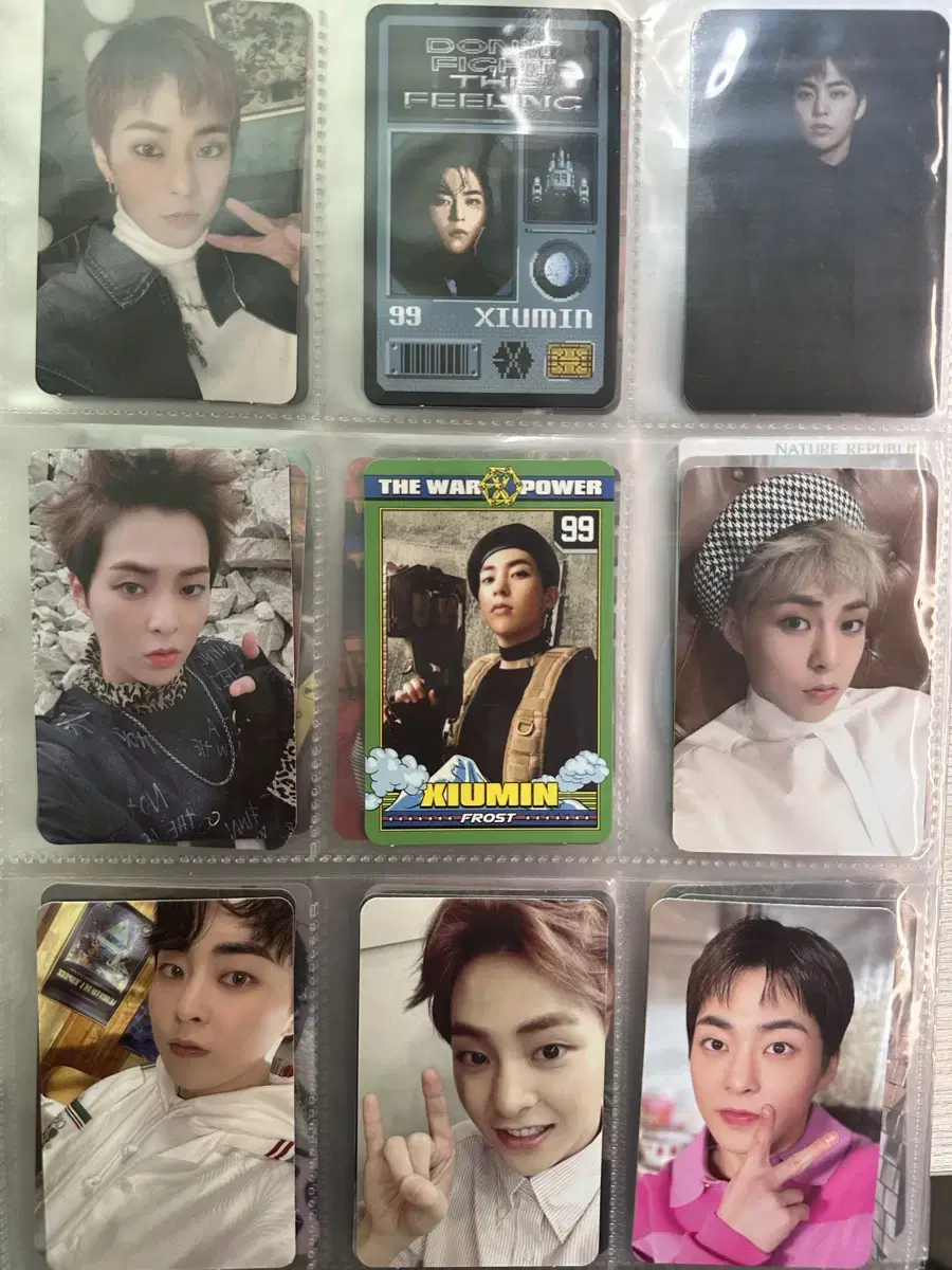 [Bulk]Sell Exo xiumin photocard wts 