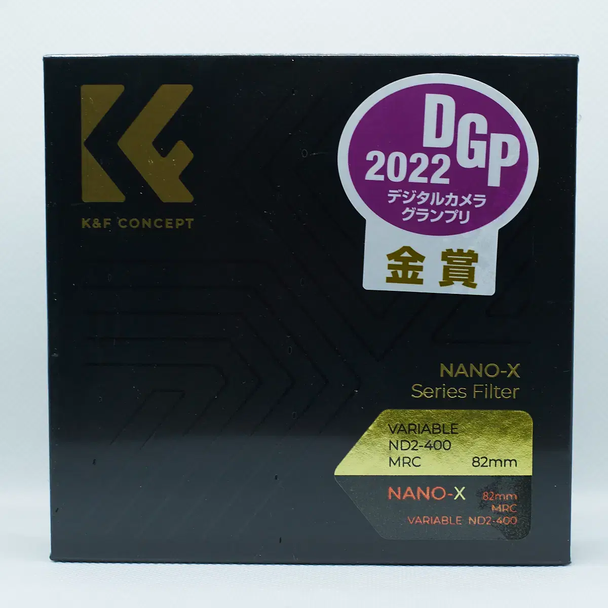 K&F Concept 82mm NANO-X 가변 ND2-ND400 필터