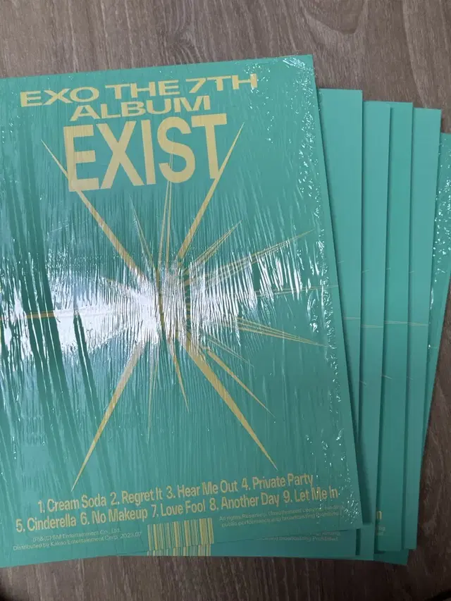 엑소 단체 정규 7집 개봉앨범 EXIST 포토북 버전 (포카X)