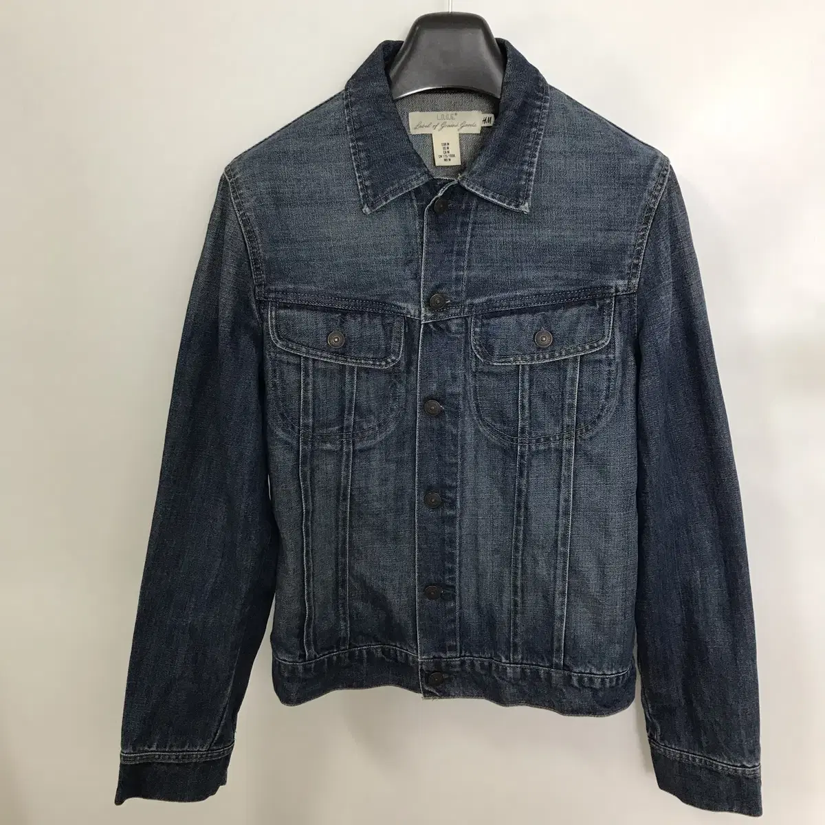 H&M Washed Tucker Denim Jacket [95-100] H&M Washed Tucker Denim Jacket [95-100