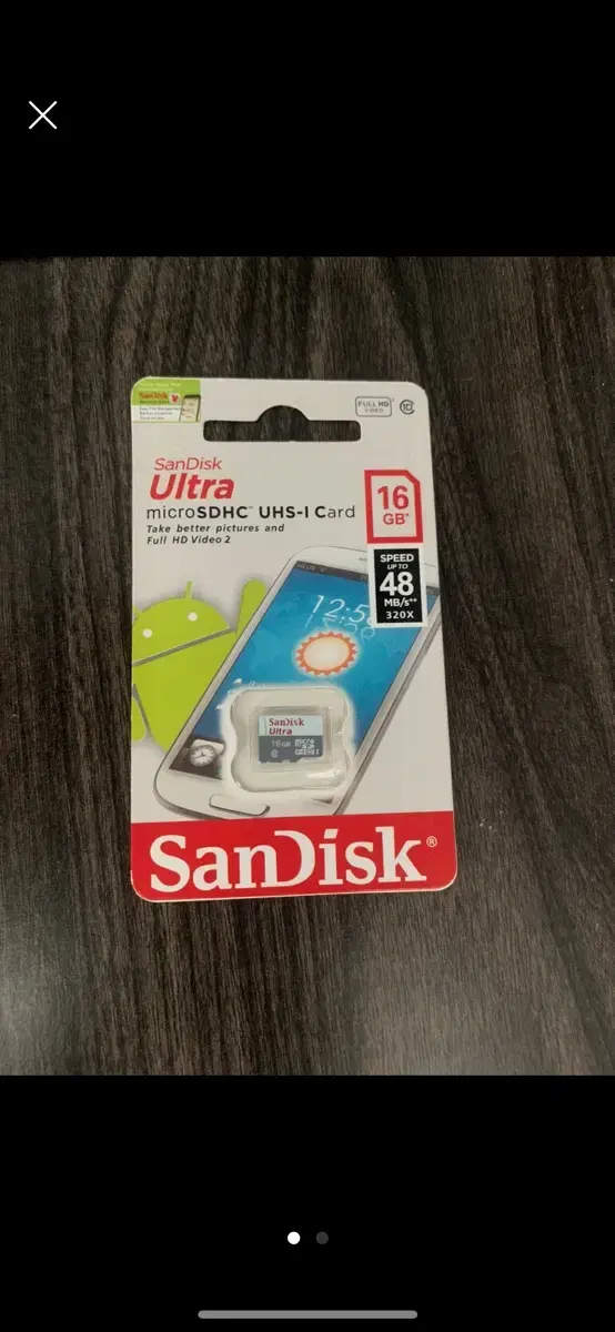 Sandisk 샌디스크 울트라 마이크로 SD메모리카드 16