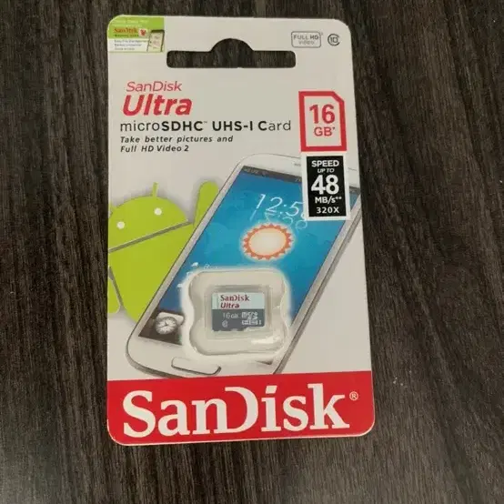 Sandisk 샌디스크 울트라 마이크로 SD메모리카드 16