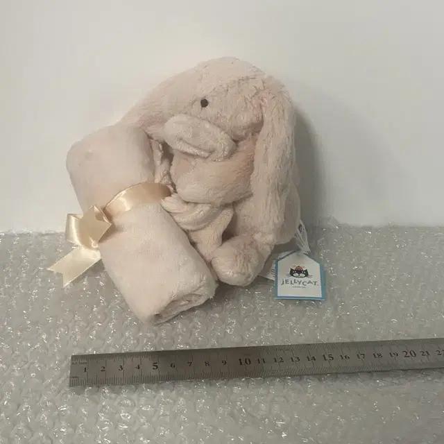 젤리캣 수줍은 토끼 애착 담요 Jellycat