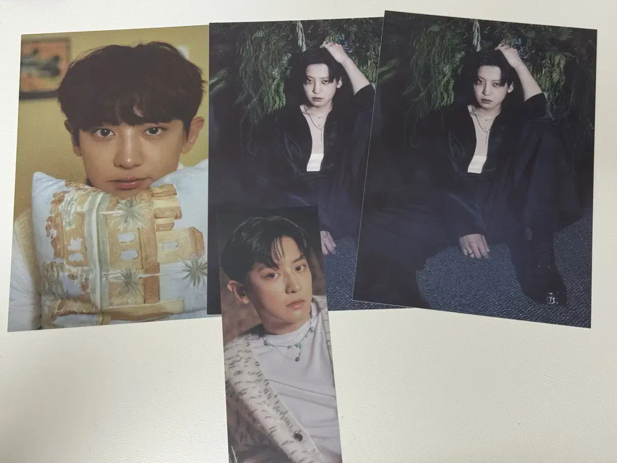 (EXIST) chanyeol postcard Bookmark poster