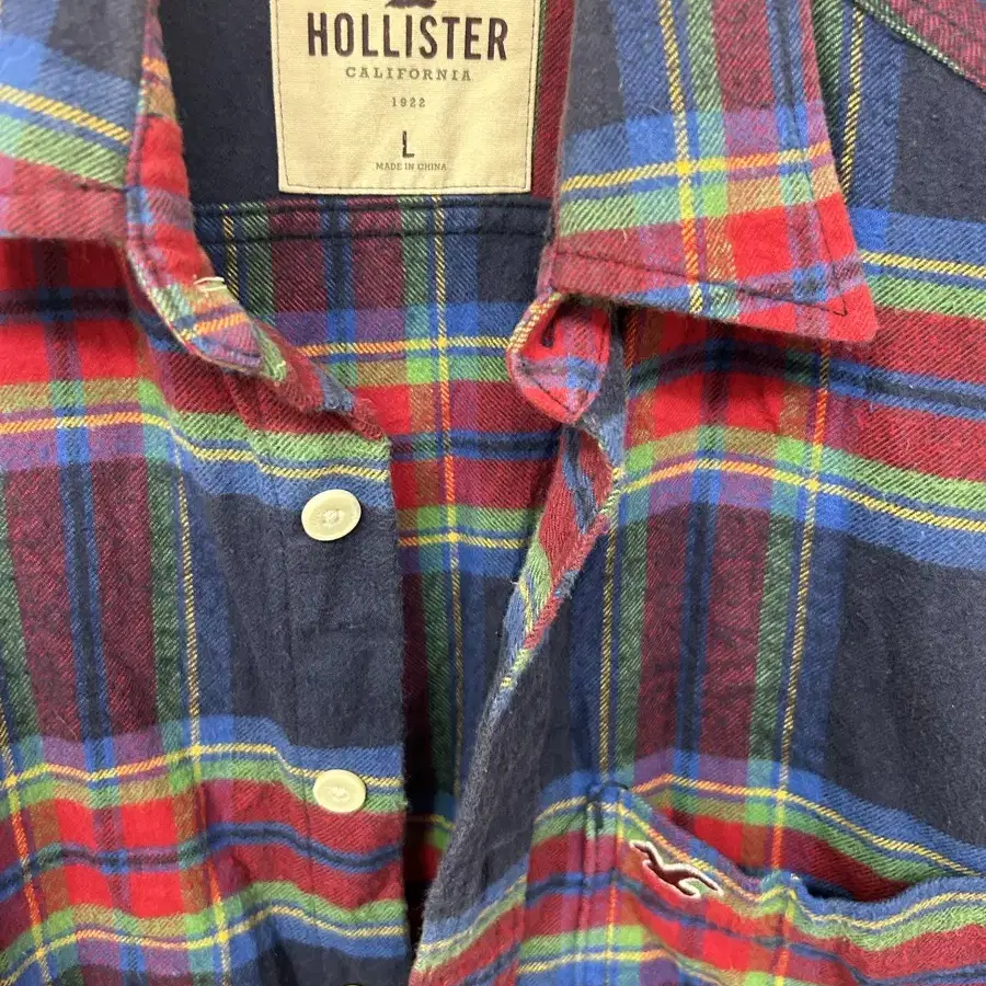 L hollister 빈티지남방